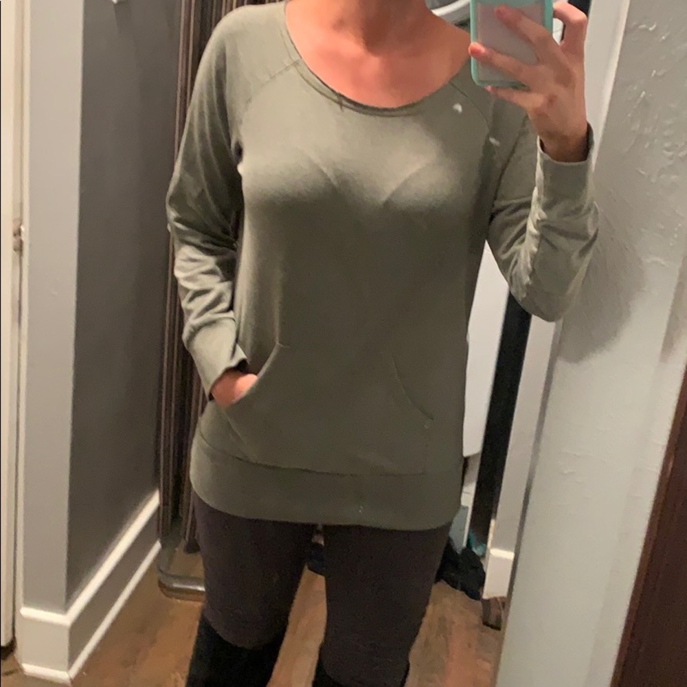 Army green top